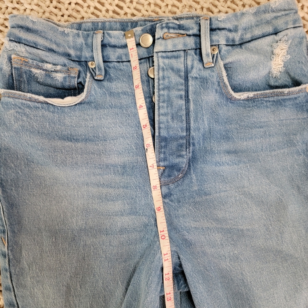 Good american Jean, size 27, full length split hem - Picture 3 of 4